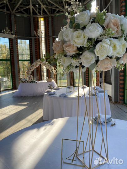 Свадебное оформление декор столов/зала