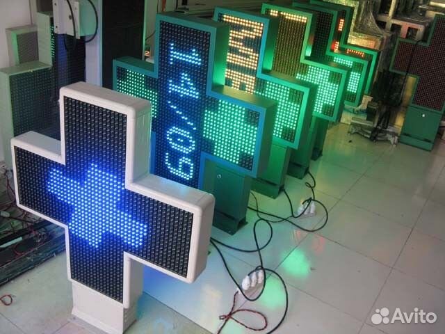 Аптечный крест Светодиодный