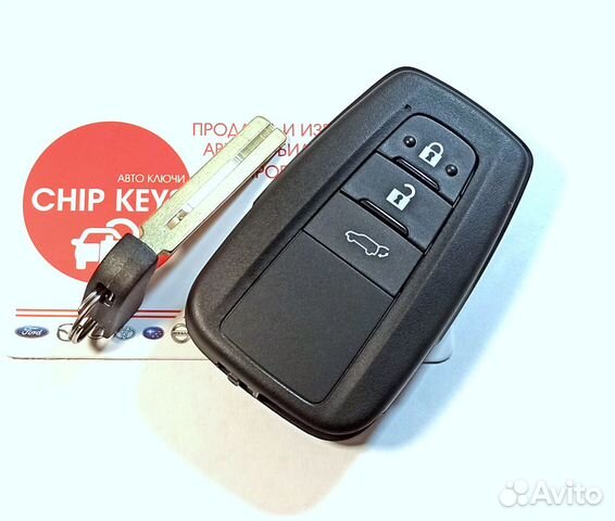 Ключ зажигания Toyota Rav4 2018 +, с изготовлением