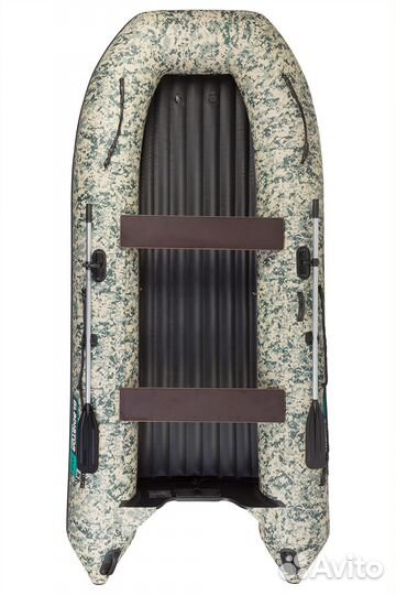 Лодка Gladiator E380S camo в кредит