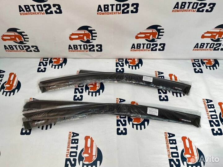 Дефлекторы боковых окон hyundai Sonata NF 2006-201