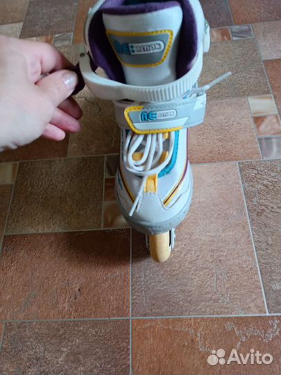 Роликовые коньки детские раздвижные