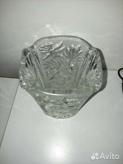 Ваза,салатник хрустальные СССР