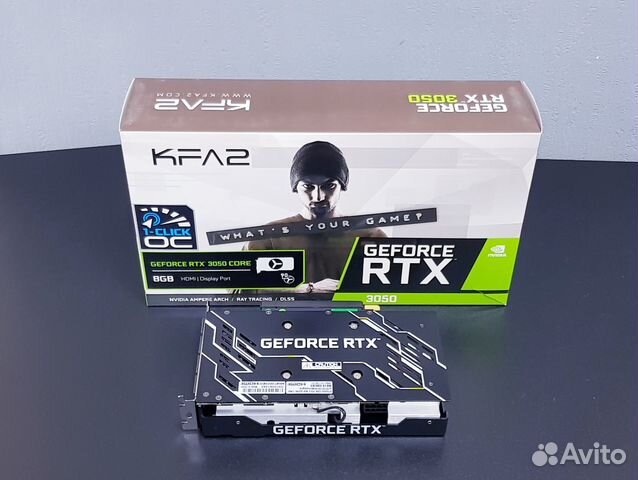 Видеокарта KFA2 GeForce RTX 3050 core 8Gb Новая