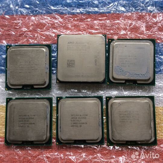 Процессоры Intel 775 сокет и AMD AM3