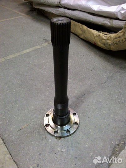 Вал проходной мод с фланцем (L440, D165, 8 отв, z26) (мост AC16) / AZ9981320147