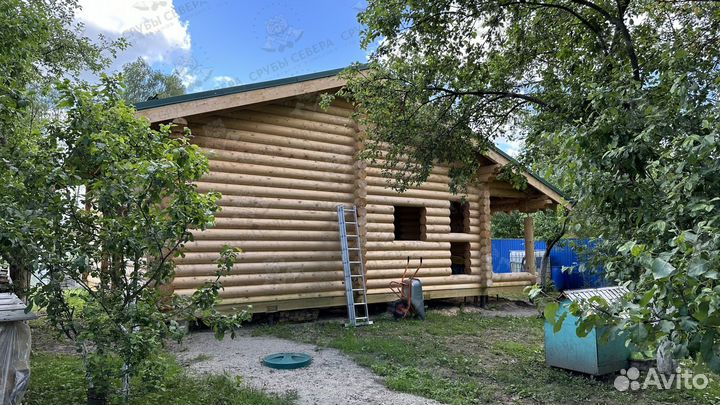Оцилиндрованное бревно Срубы
