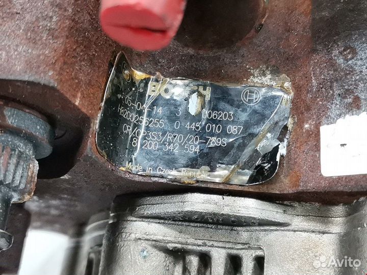 Тнвд для Renault Scenic 2 8200659766