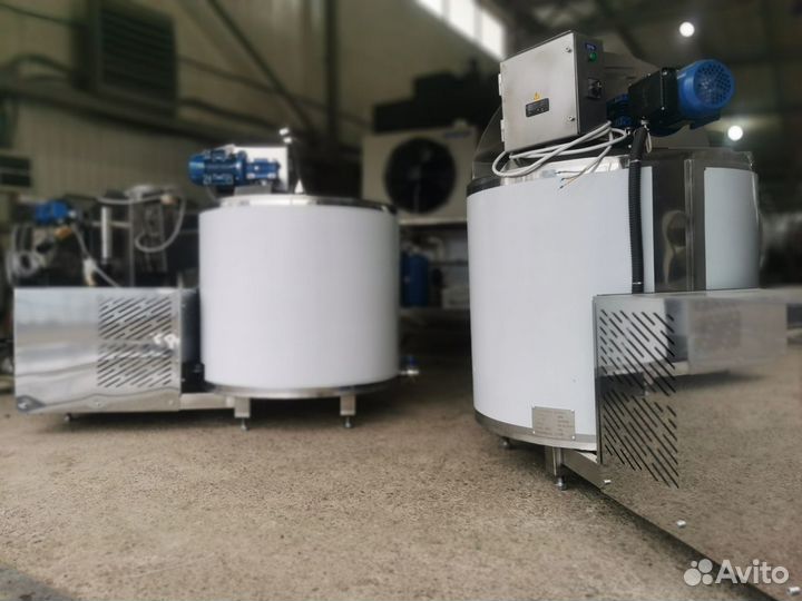 Охладитель для молока 500л открытый