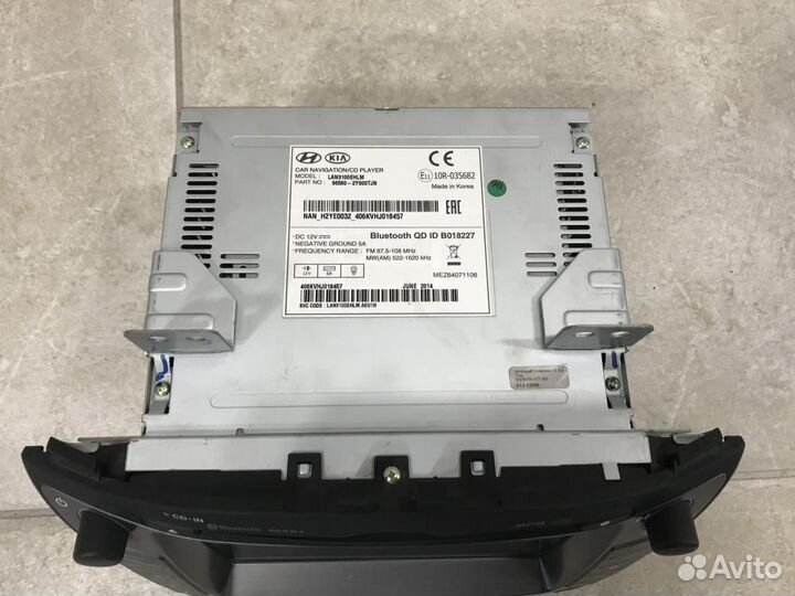 Магнитола Hyundai ix35 LM 2010-2015