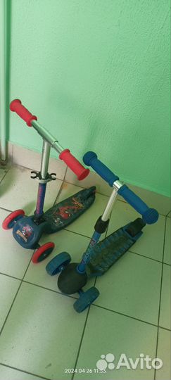 Самокаты велосипед 3 колесный