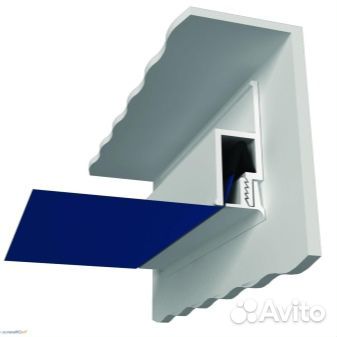 Вставка Заглушка потолочный декоративный плинтус