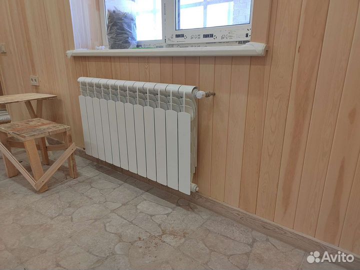 Монтаж отопления, водоснабжения,канализации