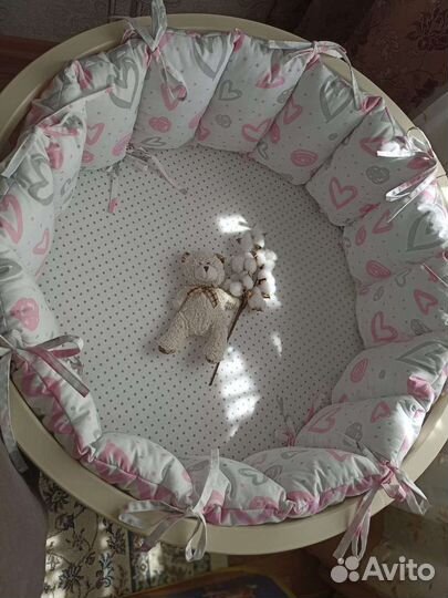 Бортики в детскую кроватку