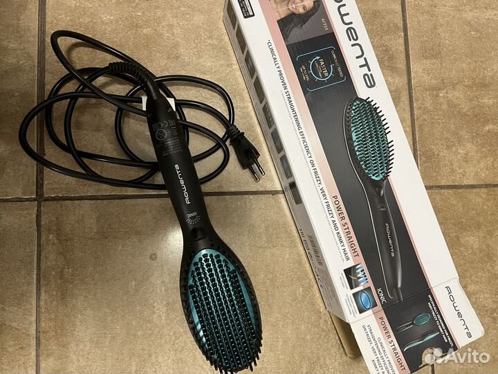 Расческа выпрямитель электрическая rowenta новая