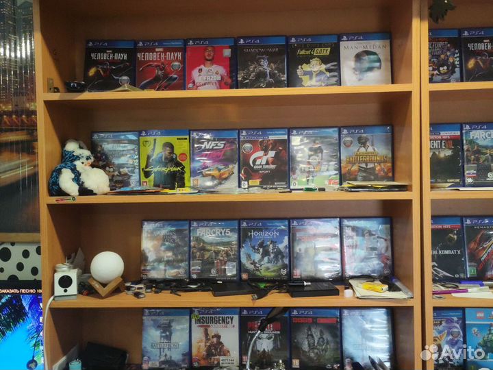 Обмен игр для PlayStation 4. Магазин