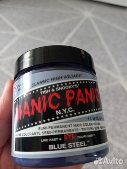 Краска Manic Panic цвет blue steel
