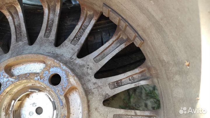 Диски литые passat B3 Golf