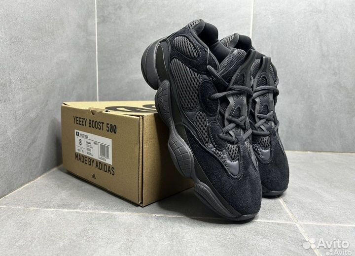 Кроссовки Adidas Yeezy Boost 500 Utility Black