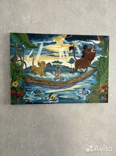 Картина на холсте Король лев 2