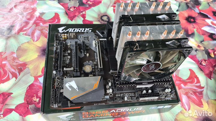 Процессор+мать+память+охлад