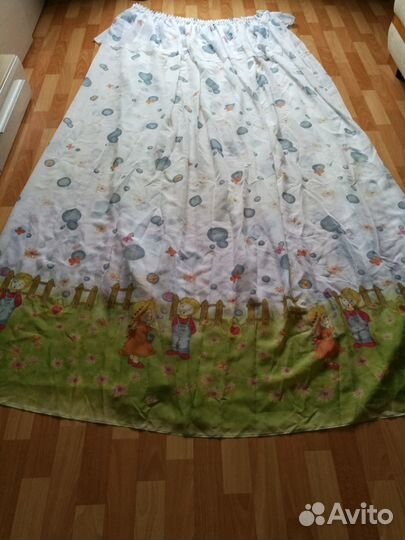 Тюль для детской комнаты