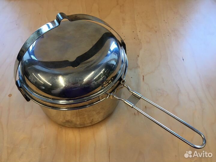 Газовая горелка туристическая с посудой