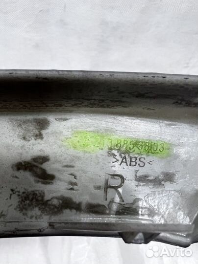 Накладка бампера w213 рестайлинг