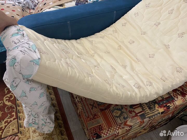 Кроватка детская с матрасом