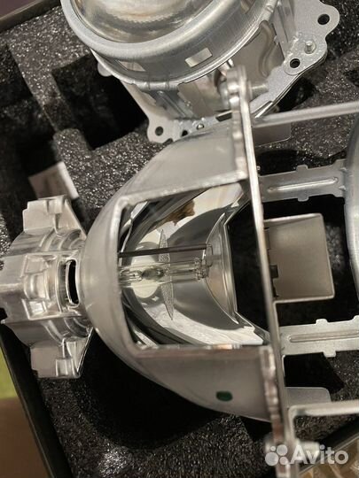 Лампы ксенон d4s 5000K + линзы тойота камри 50