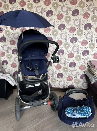 Stokke trailz 2 в 1 + конверт и муфты Leokid