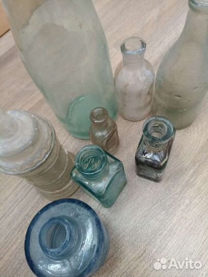 Лот бутылочек пузырьков флаконов СССР