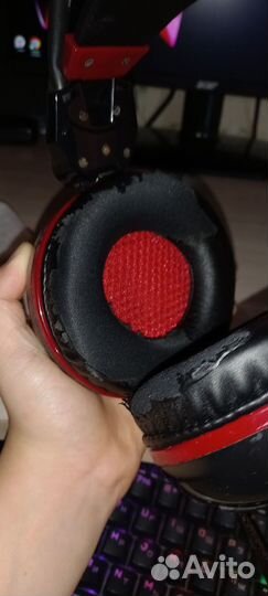 Игровые наушники bloody g300 торг