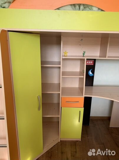 Детская кровать чердак