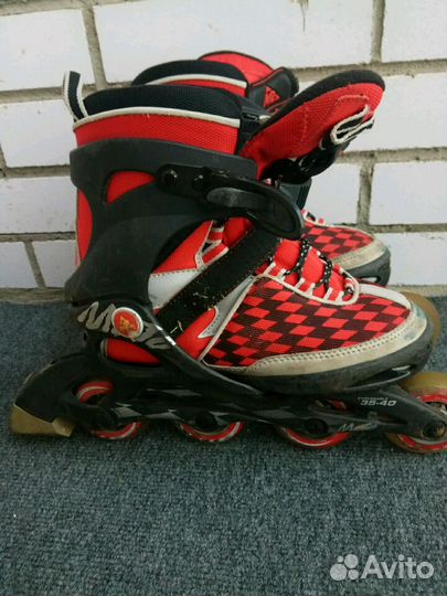 Ролики Moto JR, 35-40 размер