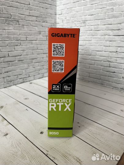 Видеокарта Gigabyte RTX 3050 8gb / 3060 12 gb