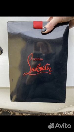 Клатч женский красный Christian Louboutin