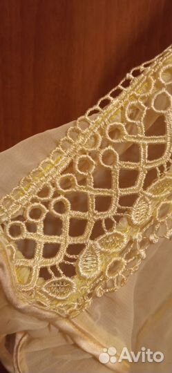 Пеньюар с кружевом