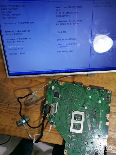 Материнская плата Asus X55A rev. 2.2