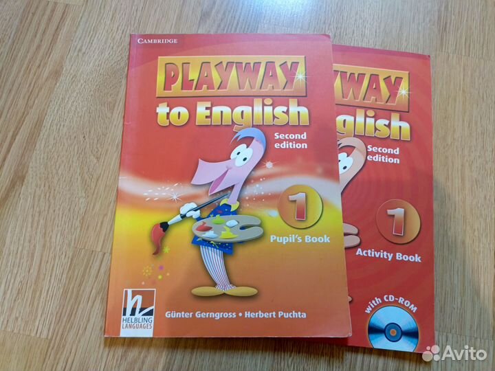Playway to English 1 учебник и тетрадь