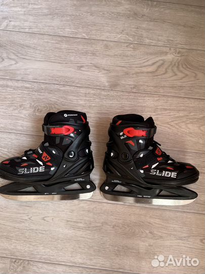 Коньки детские раздвижные 31 36
