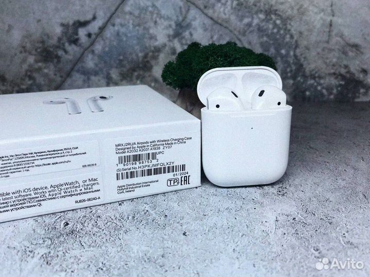 Наушники airpods 2 (Premium)