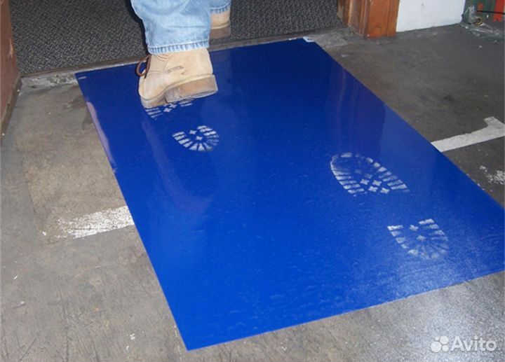 Коврик липкий многослойный антибактериальный