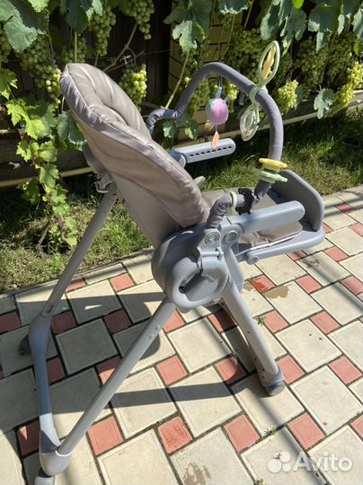 Стульчик для кормления,chicco polly magic relax