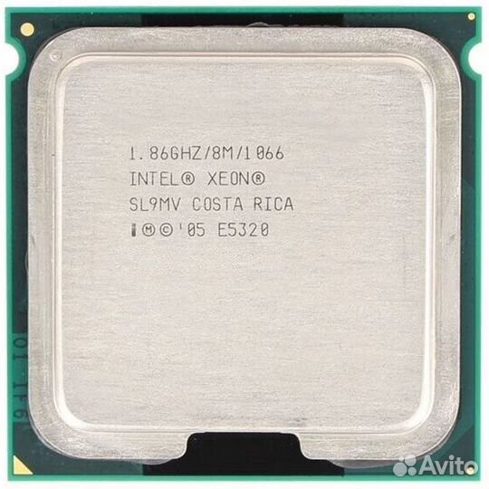 Intel Xeon E5320 SL9MV LGA775, LGA771