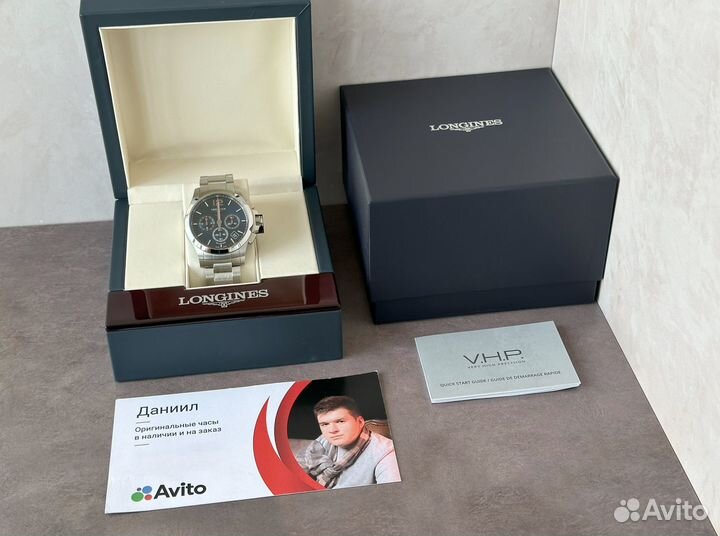 Longines Conquest V.H.P. Chrono оригинал