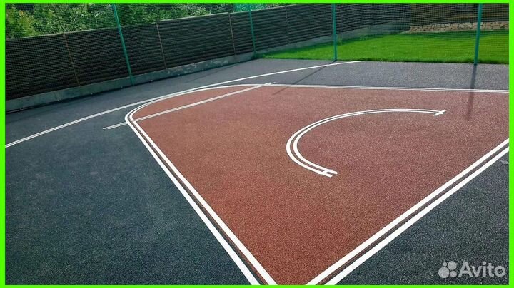 Бесшовное резиновое покрытие