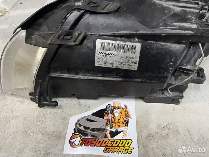 Фара правая volvo s80 xc70 v70