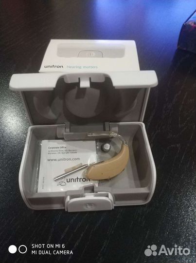 Слуховой аппарат unitron Next 8P