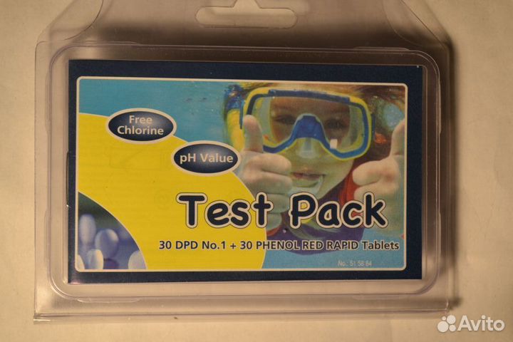 Тестер для определения хлора в воде